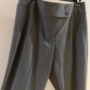 NWT. Grey Talbots trousers. Size 12, curvy. Machine washable.